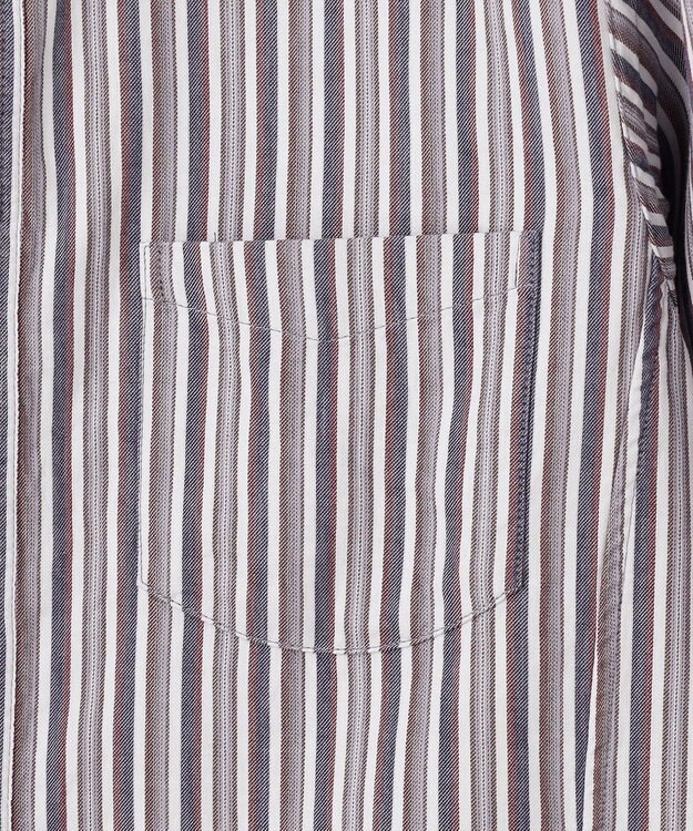 JOSEPH ABBOUD 【キングサイズ・2WAY】リバーシブルシャツ ブルー系