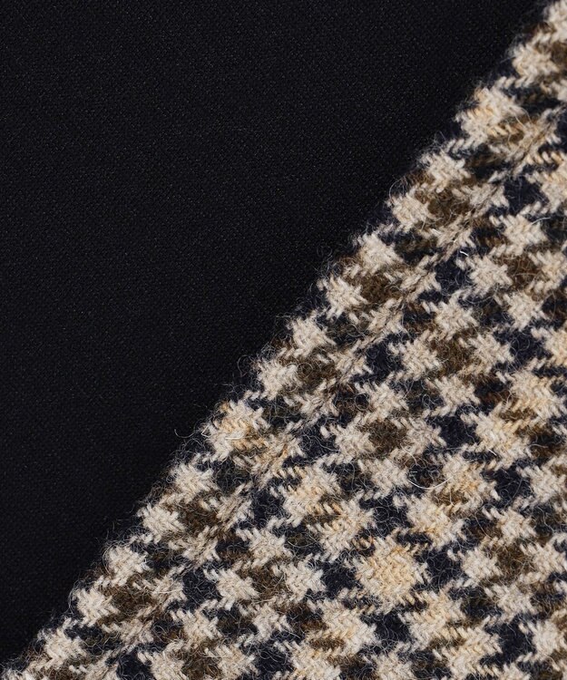 23区 【Oggi11月号掲載】ボンディング チェックツイード ジャコット ブラウンチェック