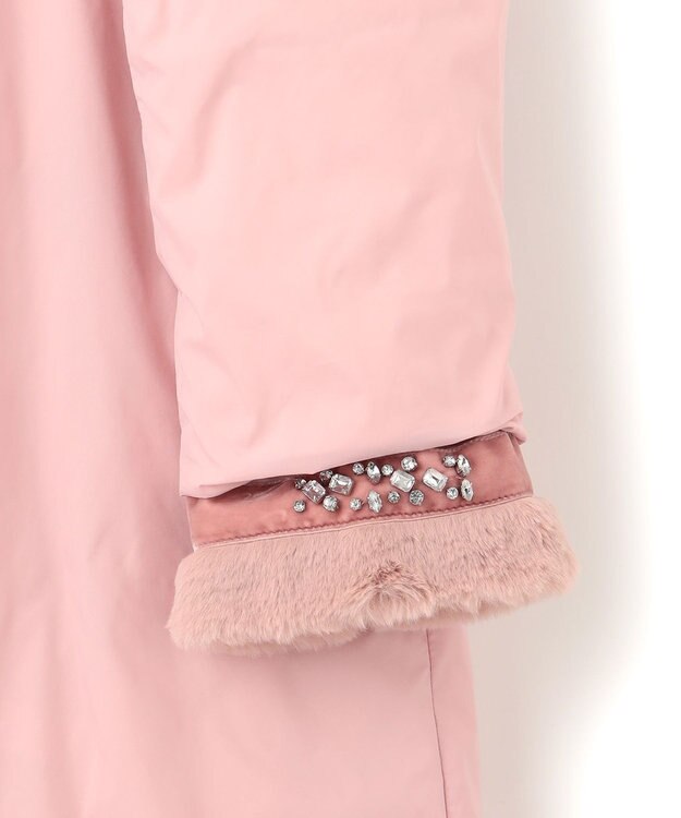 TOCCA FLUFFY PILLOW ロングダウンコート ピンク系