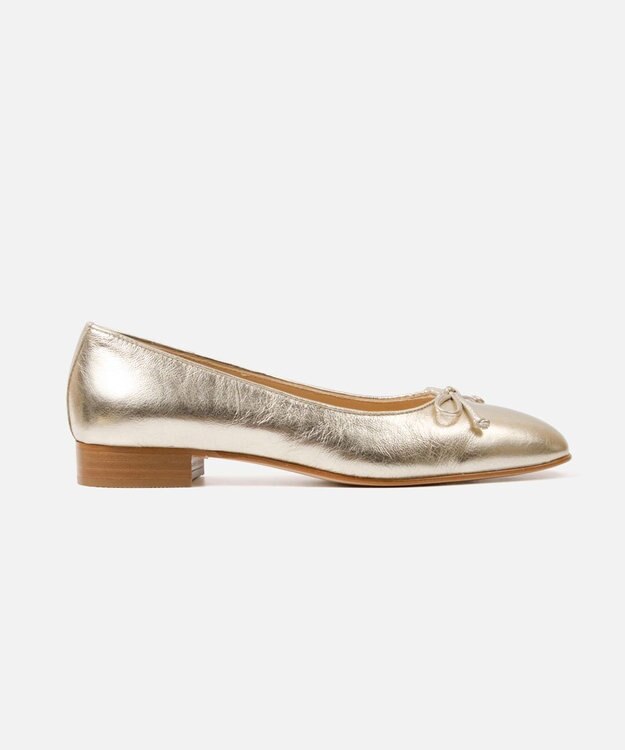 BONTRE 【LucaGrossi/ルカグロッシ】フラットバレエシューズ/L270M-XS ゴールド