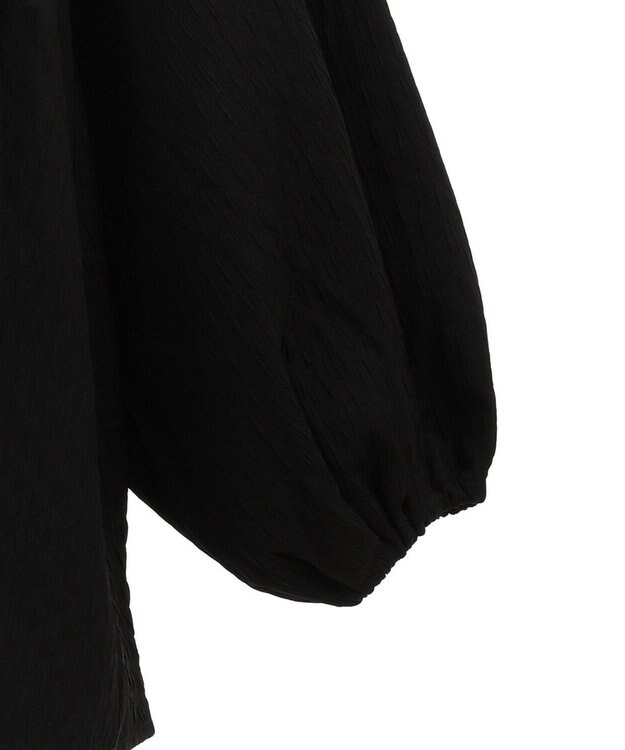 AMERICAN HOLIC ジャガードティアードブラウス Black