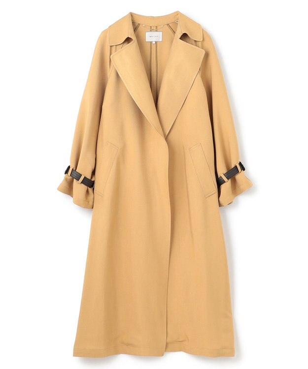 BEIGE， ALAIN / ラップトレンチコート Camel × Brown