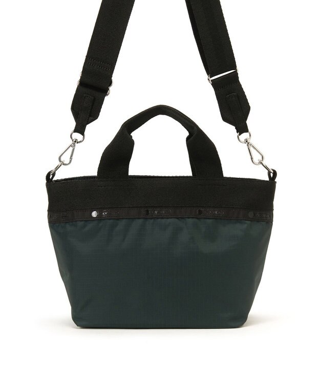LeSportsac SMALL BUCKET TOTE/ミッドナイトグリーン/ブラック ミッドナイトグリーン/ブラック