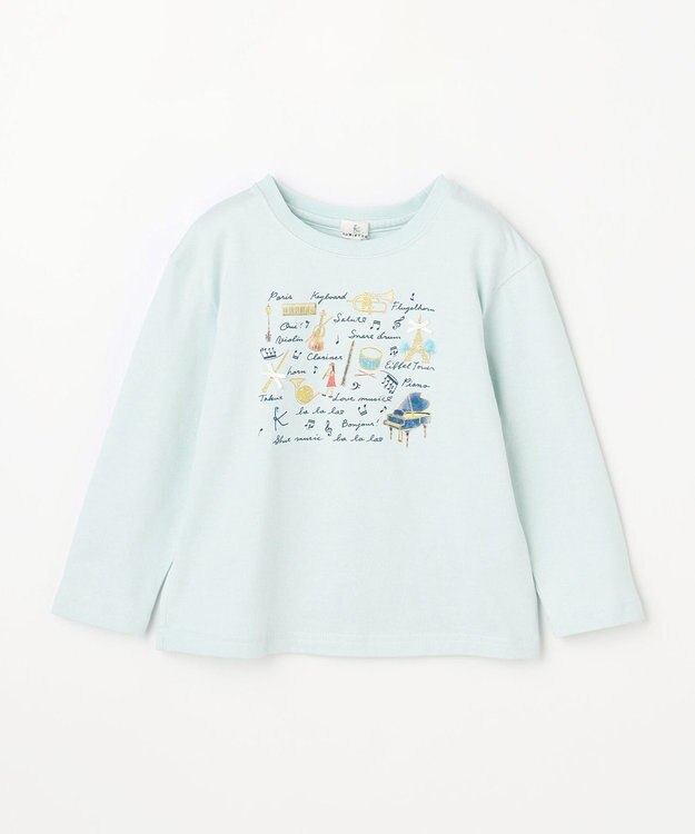 組曲 KIDS 【110-140㎝】リトルコンサート Tシャツ ミント