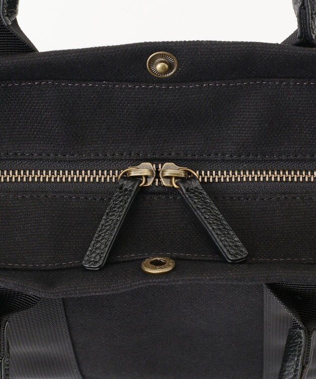 LA BAGAGERIE クラシックヨコナガトート ブラック×ブラック