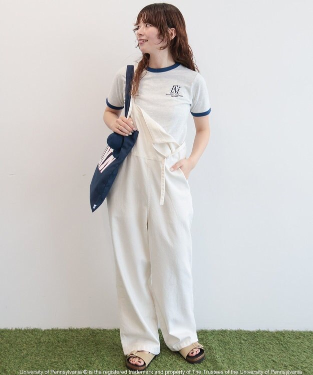 AMERICAN HOLIC 【RUSSELL】リンガースポーツアソートTシャツ Oatmeal