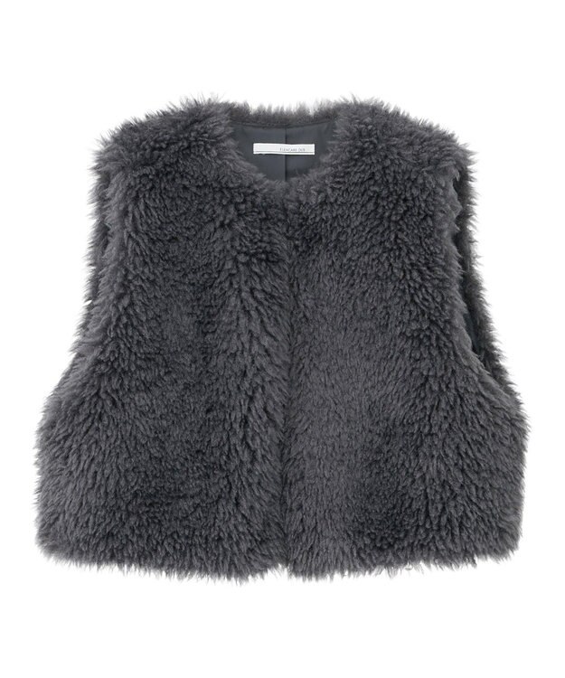 Green Parks ・ＥＬＥＮＣＡＲＥ　ＤＵＥ　シープファーベスト Charcoal Gray