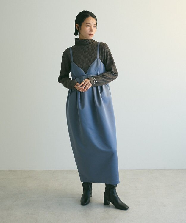 Green Parks ａ．ビスチェワンピース Blue