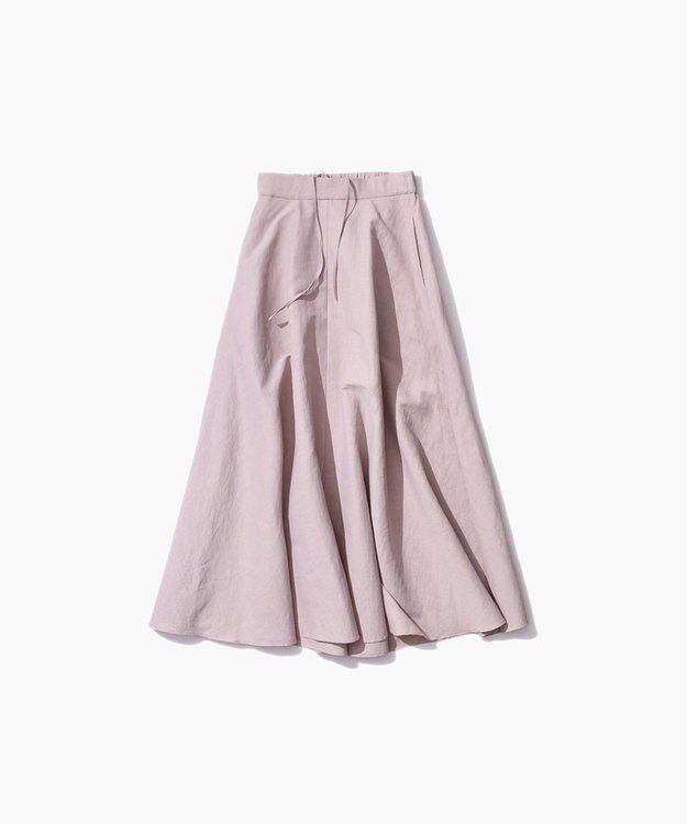 ATON LIGHT HEMP | イージーフレアスカート PINK