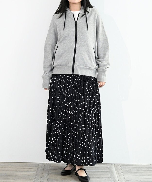 FORFORMO Back drape Parka バックドレープパーカー ライトグレー