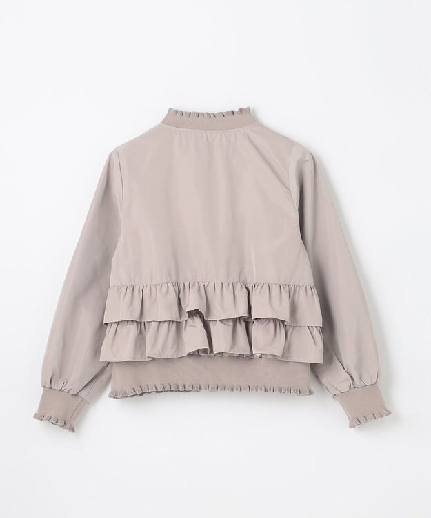 ANY KIDS ガーリー MA-1 ベージュ