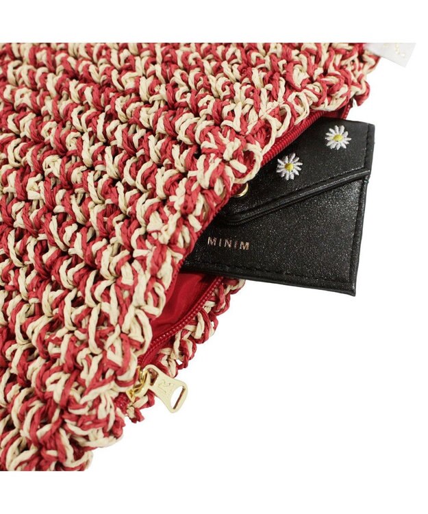 ROOTOTE 1150【カゴバッグ】LT.ラウンド.バスケット-C 01：ストロベリーミルク