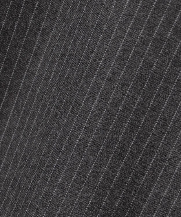 ANY SIS L 【洗える】起毛ストライプ ロンパース グレーストライプ