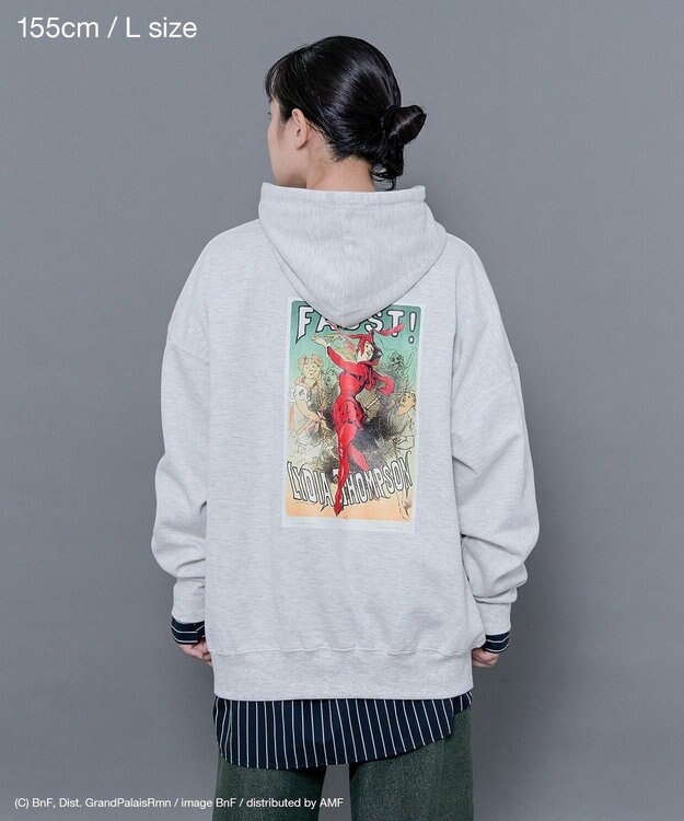 CRAFT STANDARD BOUTIQUE アートコラボ【ジュール・シェレ】パーカー Oatmeal