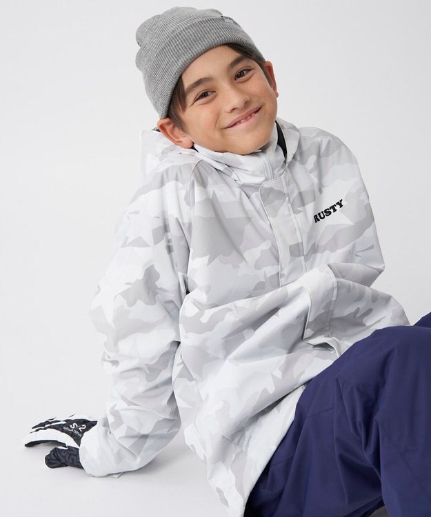 OP／FILA 【RUSTY】スノーウェア 上下セット 耐水圧10000mm ホワイト