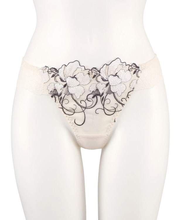 San-ai Resort（三愛水着楽園） 【SALE】エレガントコレクション2403Tショーツ  【northerly】 ホワイト