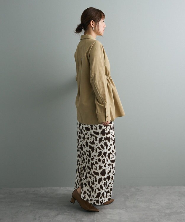 CRAFT STANDARD BOUTIQUE レイヤードライクシャツ Beige