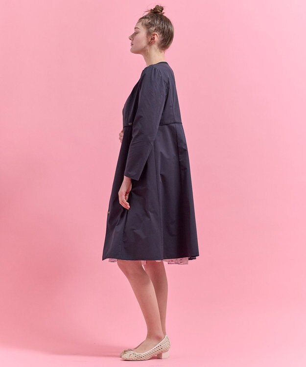 TOCCA BOW MELODY コート ネイビー系5