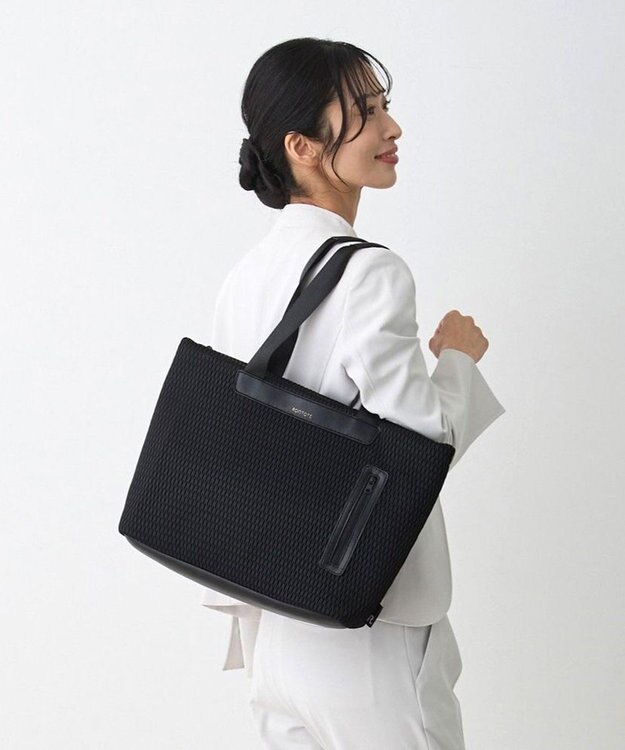 ROOTOTE 1073【軽くてしっかり!】LT.ミディアム.タウニー-A 01：ブラック