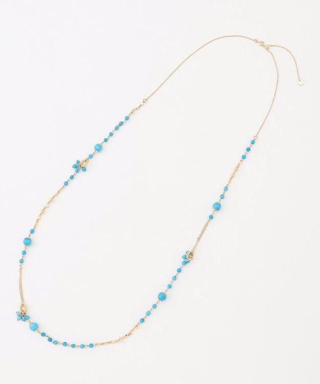 自由区 ストーンMIX ネックレス ターコイズ