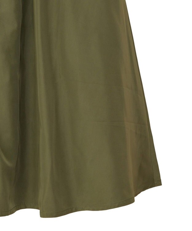 Green Parks ・ＳＵＧＡＲ　ＳＰＯＯＮ　ミリタリーフレアスカート Khaki