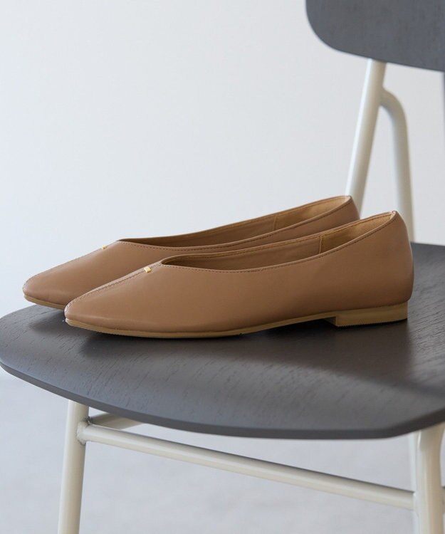 AMERICAN HOLIC 【整履き】フラットパンプス Silver