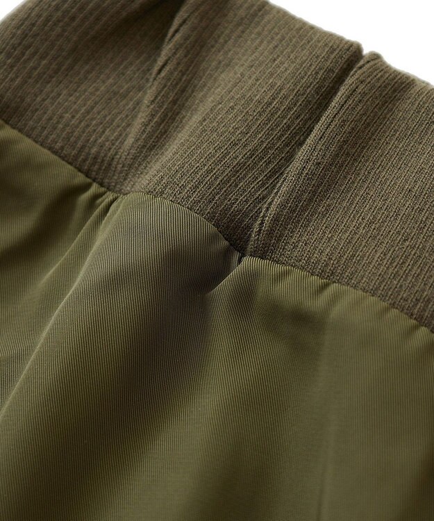 Green Parks ・ＳＵＧＡＲ　ＳＰＯＯＮ　ミリタリーフレアスカート Khaki