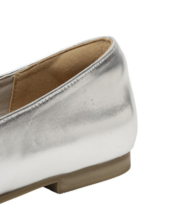 AMERICAN HOLIC 【整履き】フラットパンプス Silver