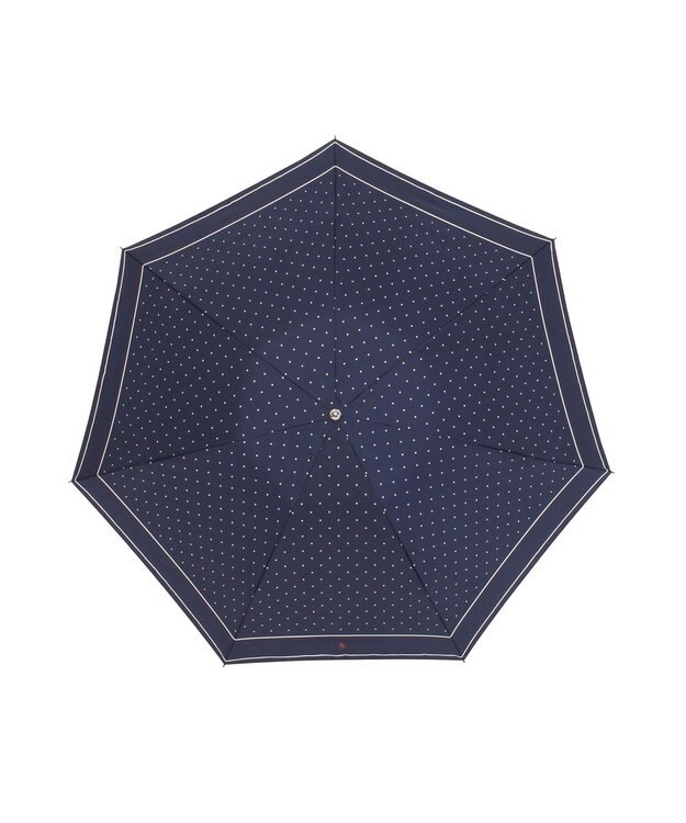 MOONBAT POLO RALPH LAUREN（ポロ ラルフローレン)ドット ポロポニー 雨傘 折りたたみ傘 ネイビーブルー