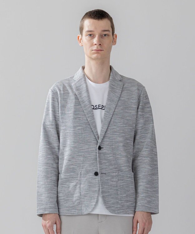 JOSEPH HOMME 【WEB・一部店舗限定 】 プリペラカノコ　カットソージャケット ライトグレー系
