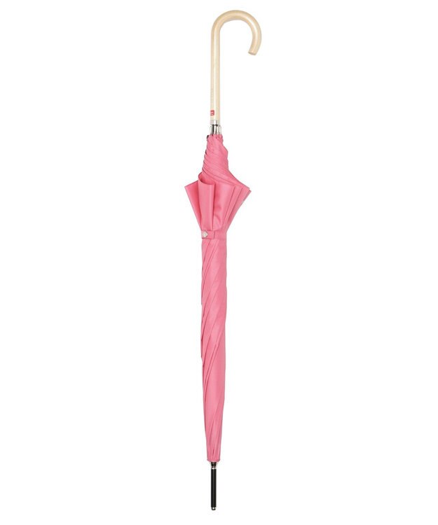 MOONBAT POLO RALPH LAUREN(ポロ ラルフローレン) 長傘 ワンポイントロゴ／日本製 ジャンプ傘 ピンク