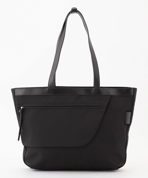 Y'SACCS コーデュロイライクナイロントート ブラック