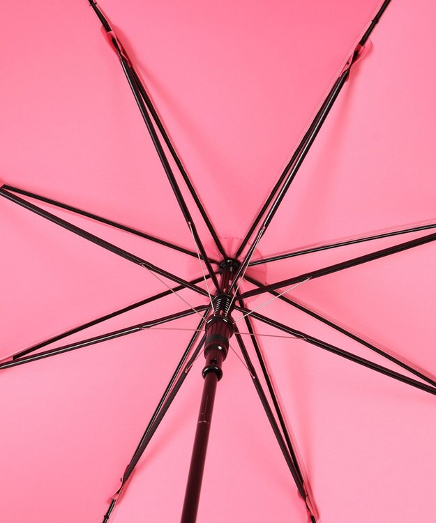 MOONBAT POLO RALPH LAUREN(ポロ ラルフローレン) 長傘 ワンポイントロゴ／日本製 ジャンプ傘 ピンク