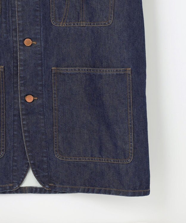 JOSEPH ABBOUD MOUNTAIN 【軽量/テーム・ヤルヴィコラボ】INDIGO×CORDURA デニム ジャケット ネイビー系