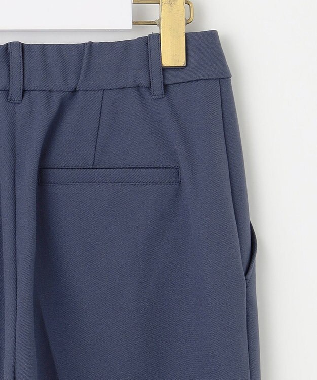 ANY SIS 【保温効果/ストレッチ】シリーズ累計13万枚突破！ビューティサーモ テーパードパンツ ブルー