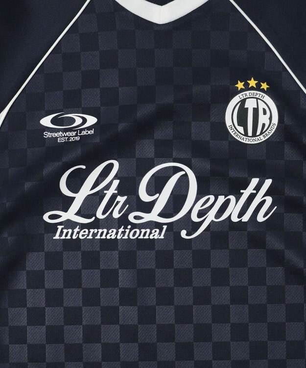 WEGO 【ユニセックス着用ITEM/MLサイズ展開】ラインスリーブゲームT（LS） ネイビー