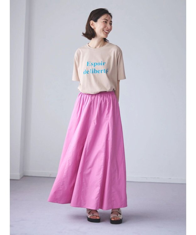 Green Parks フレンチロゴレギュラーＴシャツ Dark Gray