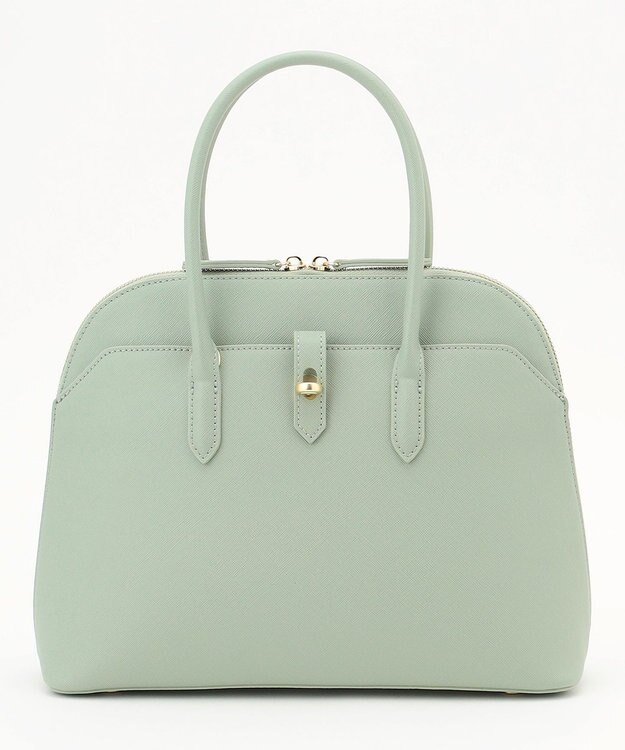 J.PRESS LADIES 【WEB限定カラーあり・ショルダー付き】purse バッグ ライトグリーン系