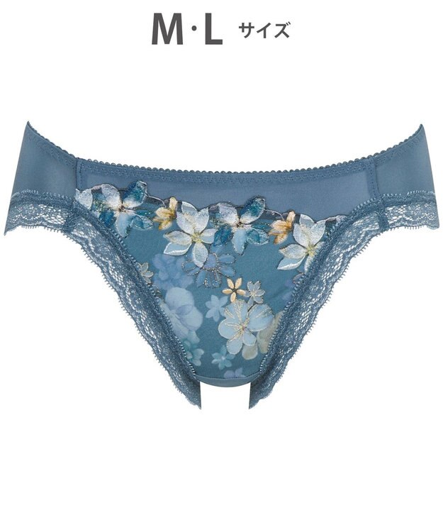 WACOAL ショーツ 【重力に負けないバストケアBra】 はきこみ丈あさめ はきごこちがよい BRB414とペア レディース PRA114 /ワコール グリーン