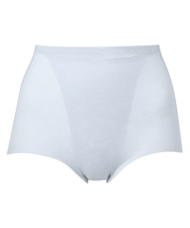 Wing 補整ショーツ ほどよいおなか押さえ まるみのあるヒップライン ここちよいフィット感 【Pパンツ レースシェイプショーツ】 はきこみ丈ふかめ KJ4250 ウイング／ワコール サックス