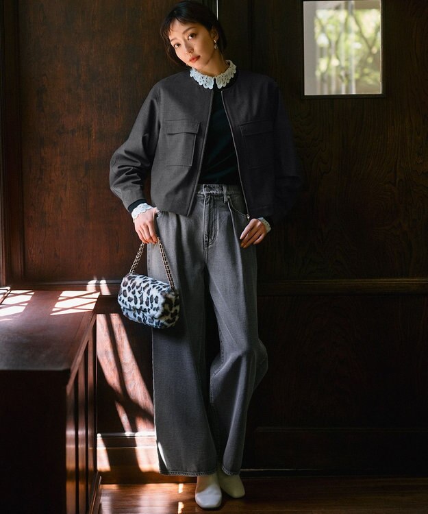 23区 【Oggi10月号掲載】バロックメタル イヤリング ゴールド系