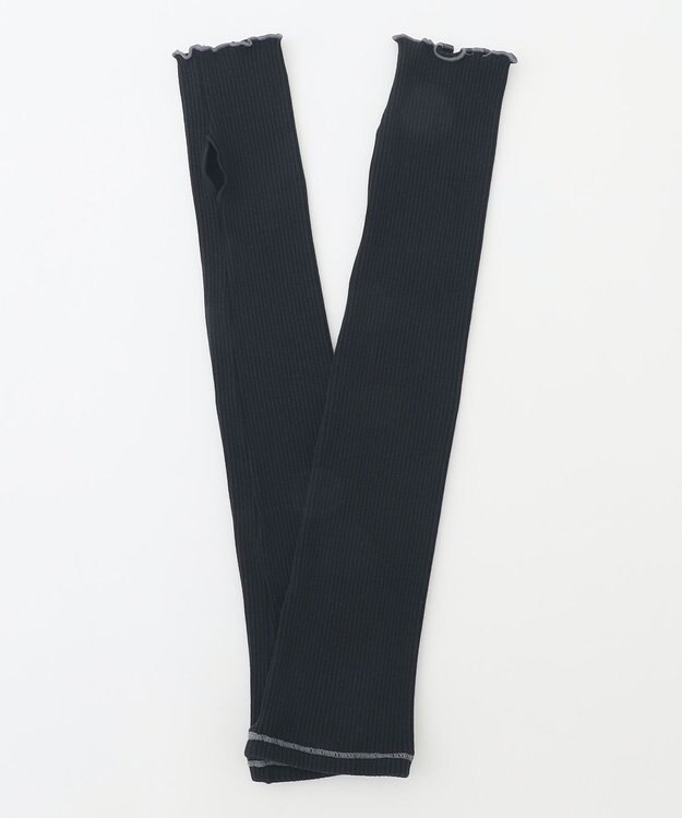 ANY SIS 【UVケア・接触冷感】キシリトール加工冷感 アームカバー ブラック