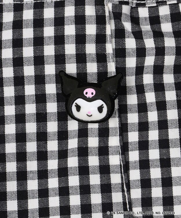 ANY KIDS 【サンリオキャラクターズ×ANY KIDS】ぷっくりボタン マリンパンツ クロミ×ブラックギンガム