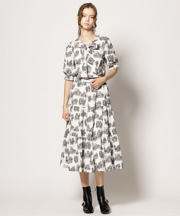 TOCCA 【洗える】ICONS OF DREAM スカート ブラック系5