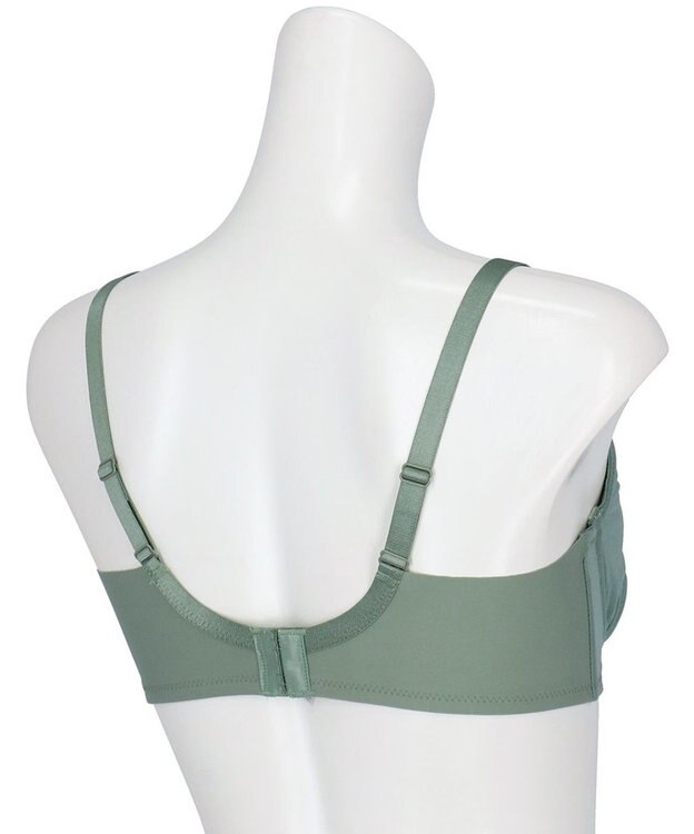 une nana cool 小さく見せるブラ　ミニマイザーブラ　シンプル オリーブ系