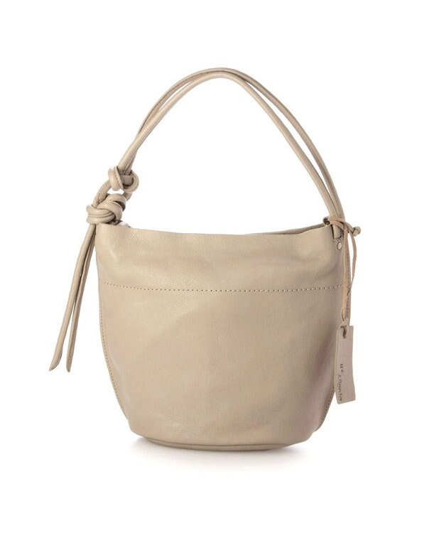 UNBILLION アトランタ ATLANTA / 牛革ロープハンドル2wayショルダーS グレージュ