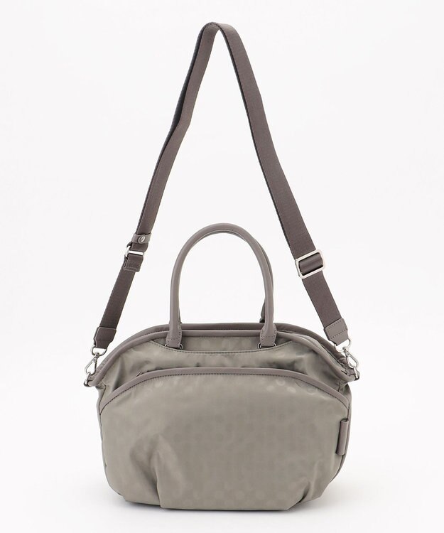 Y'SACCS Polka Dots　パイピングポケット2WAYミニトート グレージュ