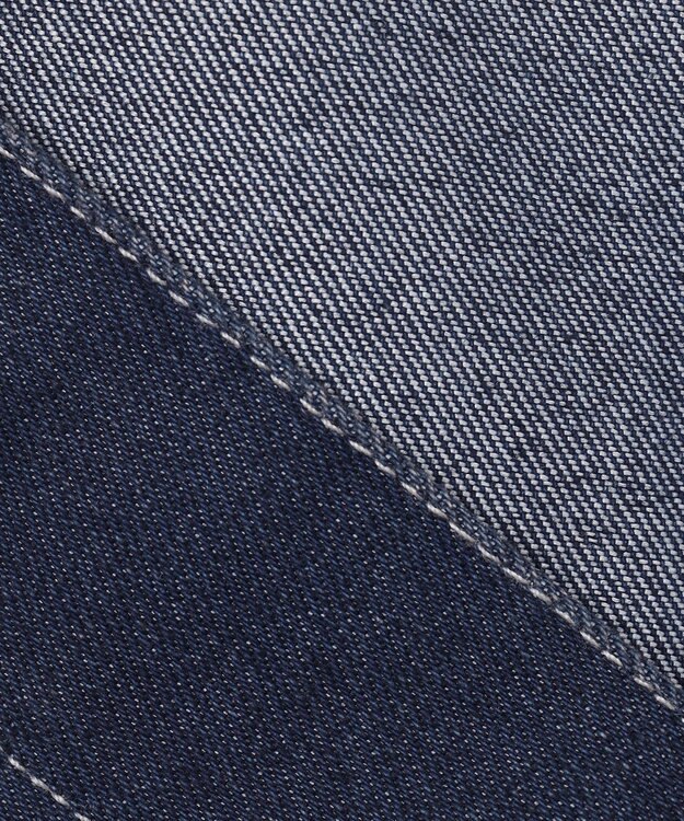 ANY SIS 【洗える】ノーカラーショート Ｇジャン インディゴ