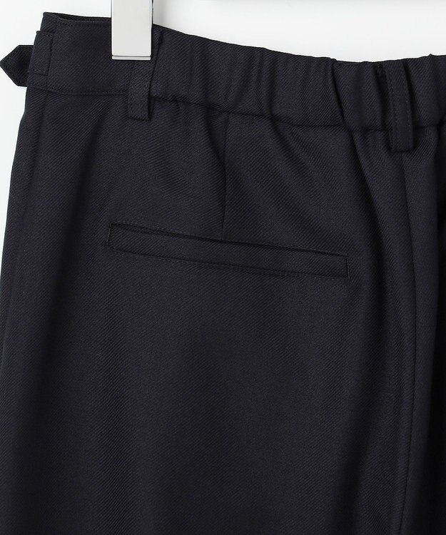 J.PRESS LADIES L モナベールツイル ワイド パンツ ネイビー系