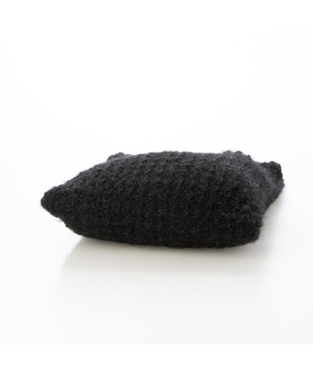 UNBILLION カシュカシュ cachecache / 柄編みニットショッパーバッグ ブラック